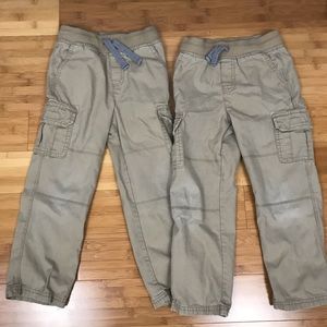 Carter's Bottoms - Bundle of Carter’s Boys Khaki Cargo Pants Size 5 Carter's Bottoms - Bundle of Carter’s Boys Khaki Cargo Pants Size 5
